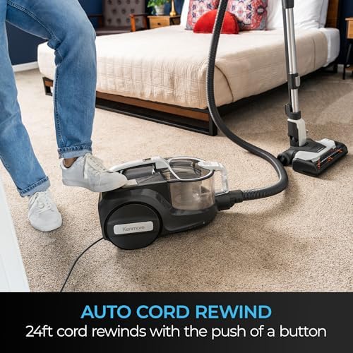 Kenmore 500 Series Bagless Canister Vacuum with Hair Eliminator Brushroll — view 6