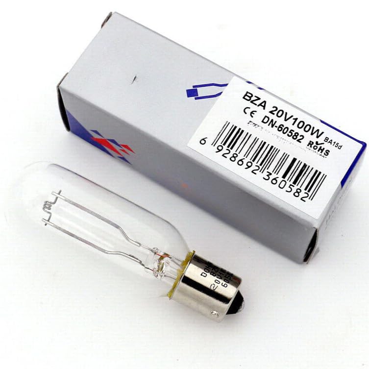 1Pc new BZA 20v100w socket incandescent lamp ba15s 20V