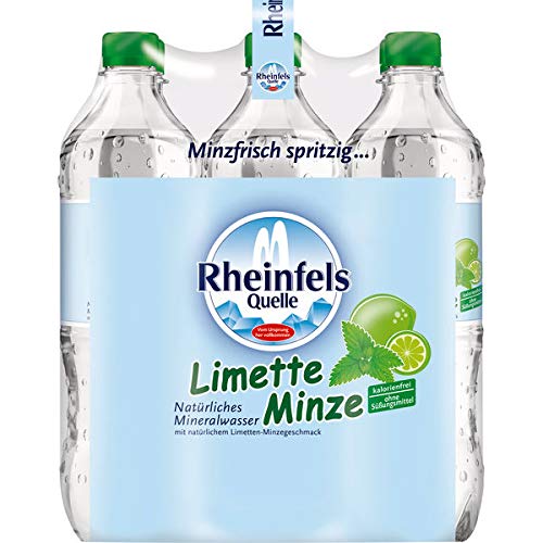 Rheinfels Quelle Limette-Minze, 6er Pack (6 x 0.75 l) EINWEG Cover