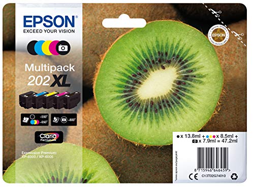 Epson T02G740 5 Pack de cartouches jet d'encre originales