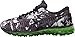 ASICS Men's Gel Quantum 360 Running Shoe, White/Black/Green Gecko, 8.5 M US