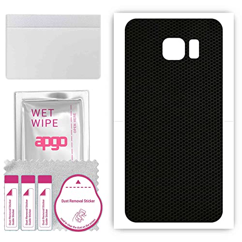 apgo Rückseite Schutzfolie, Skin, kompatibel mit Samsung Galaxy S7 active, Hinten Displayschutzfolie aus Vinylfolie, kratzfest, einfache Montage - Matrix