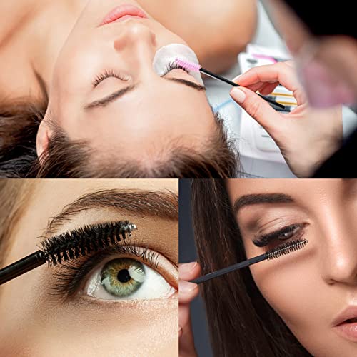 200 Pcs Disposable Mascara Brush, Eyelash Spoolies Brush, Eyelash Makeup Wands Applicator For Eye Lash Extension And Eyebrow Spooly #TOP4