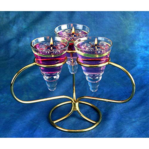 Un-Candle Floating Candles 3 Float & 100 Wicks Candle Kit (6 Pack) (Comes in a open package!)