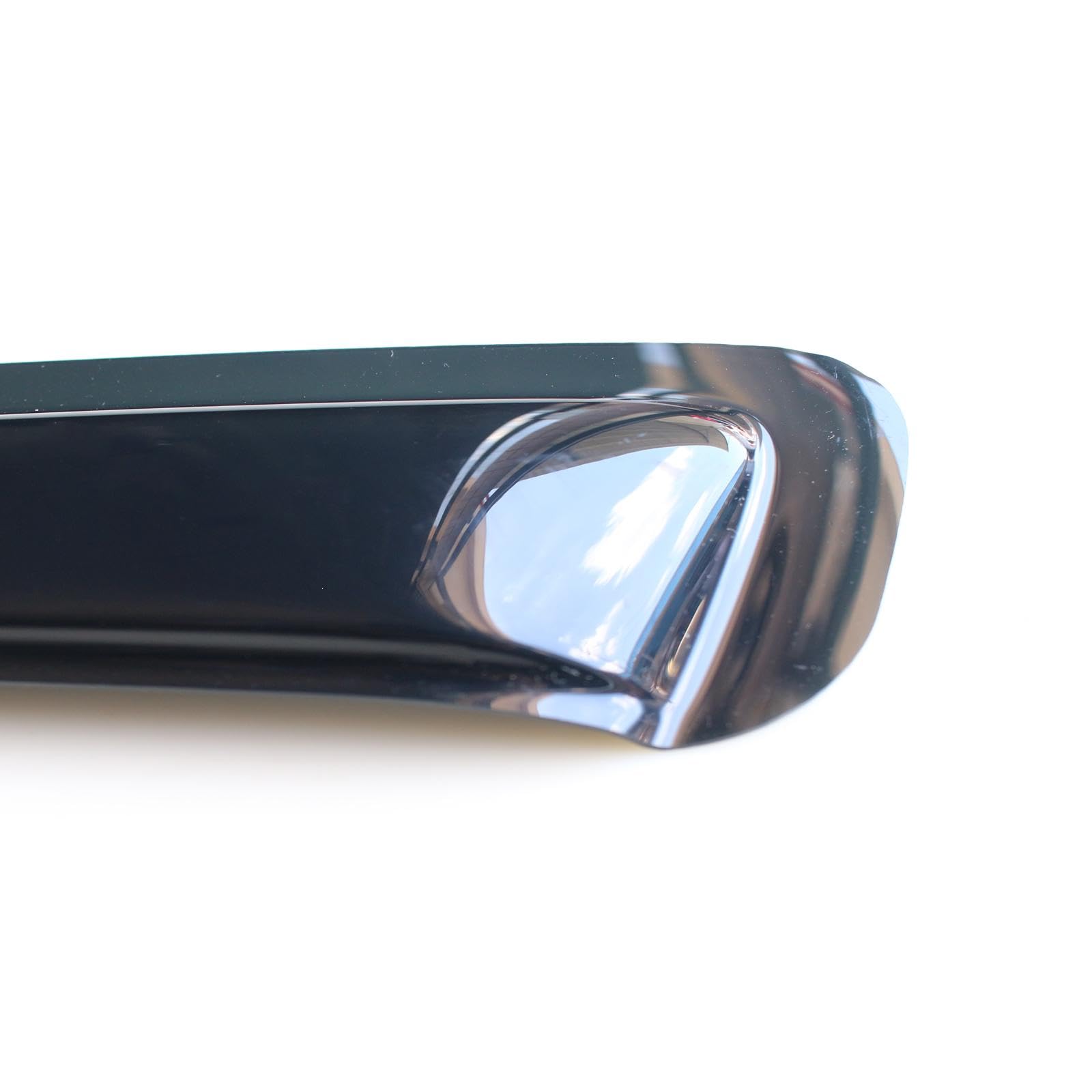 4 deflectores de viento para ventana delantera y trasera, compatible con Dodge Ram Quad Cab 2002-2009, estilo de montaje exterior