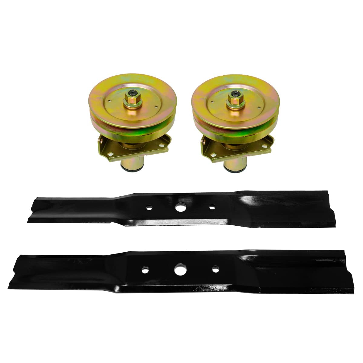 Russo Spindle Blade Deck Kit for John Deere 38 Inch LT133 LT150 LT160 AM128048 M84472 BOM-122RUSS 0
