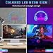 Gaming Neon Sign, Large Bright and Dimmable Colored LED Headset Gamer Neon Light and USB Powered Headphone Lightup Game Signs for Game Zone Video Room Boy Bedroom Wall Decor (Can't Hear You I'm Gaming)