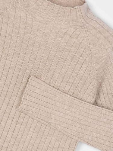 Mayoral Rib trutleneck for Girls Toffee3