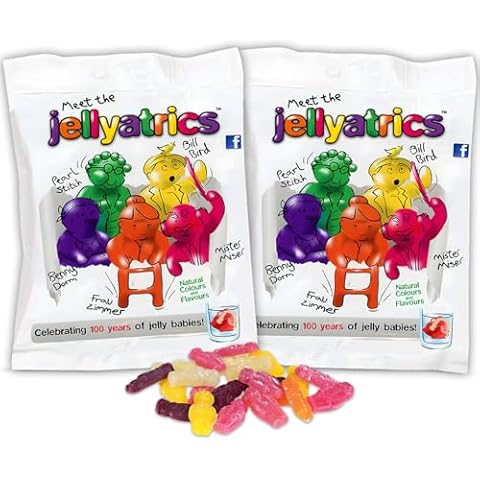 Jellyatrics Jelly Babies - Fruity Gummy Sweets Cover
