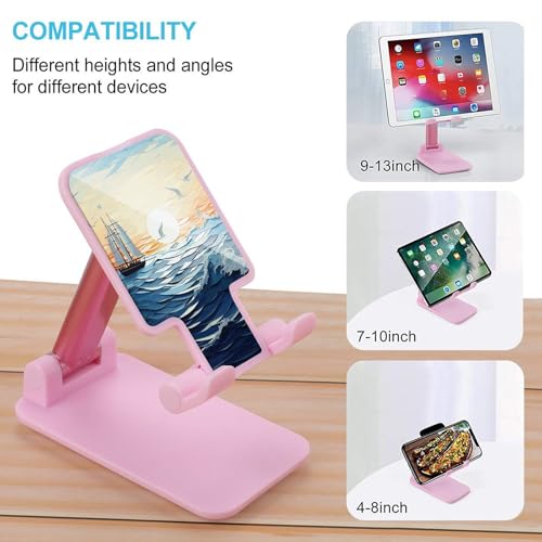 Support téléphone pliable réglable pour éviter les douleurs de cou - 3