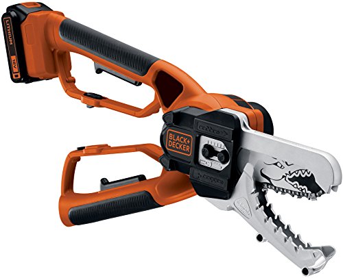 Sierra para podar BLACK+DECKER para limpiar el jardín y cortar leña 3