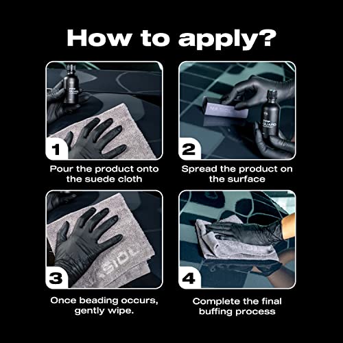 Nasiol PPF Guard Nano Keramikbeschichtung für Autolackschutzfolien (Ppf) 50ml