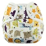 Blueberry Coveralls Diaper Snap (Jungle Jam)