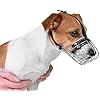 BronzeDog-Wire-Basket-Dog-Muzzle-Jack-Russell-Terrier-Metal-Leather-Adjustable-Puppy-Small Dog Muzzle for Jack Russell Terrier