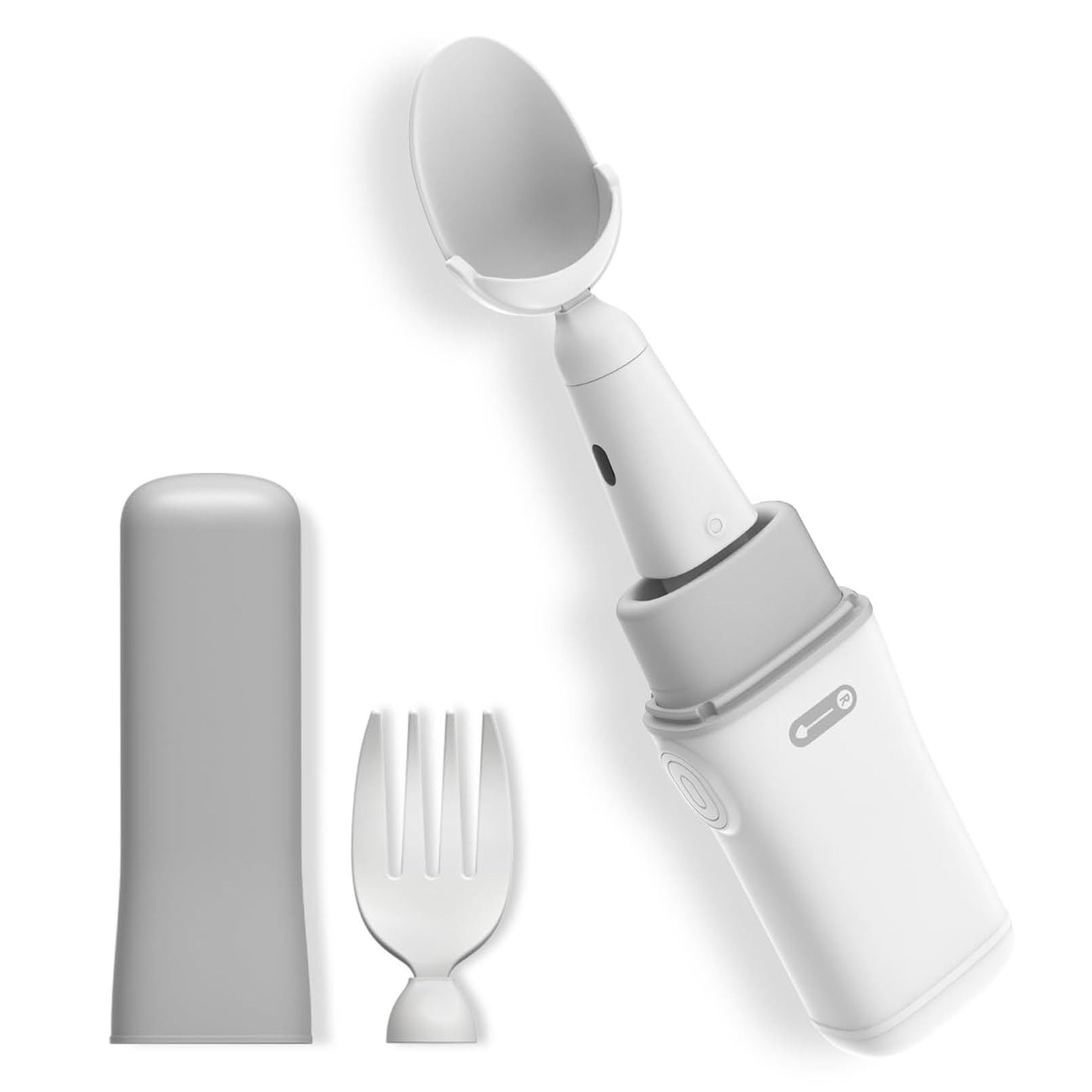 Utensilios adaptativos para asistencia de temblores, juego de cubiertos para personas mayores con artritis y Parkinson, cuchara y tenedor ergonómicos para un fácil manejo
