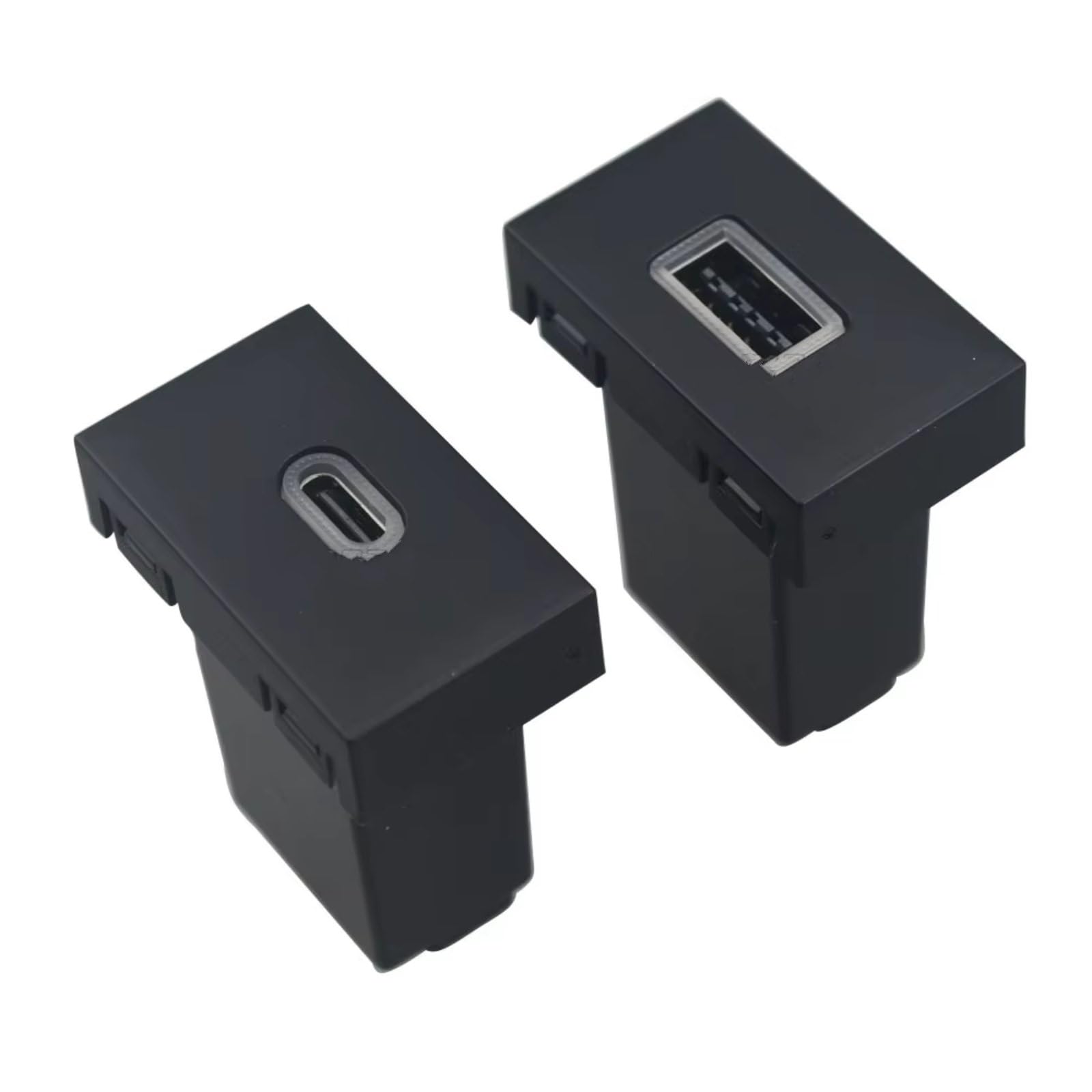 Consola USB Compatible Con VW Para Lavida 2009-2013 Coche QC3.0 Para Tipo C PD Enchufe Interfaz Adaptador Carga Rápida Para Teléfono Partes Coche