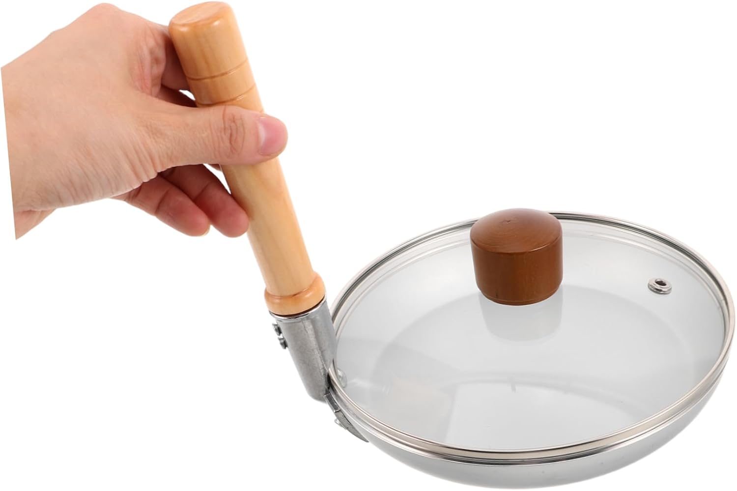 Japanese Omelet Pan Small Frying Pan Nonstick Vertical Handle Mini Egg for Cooking