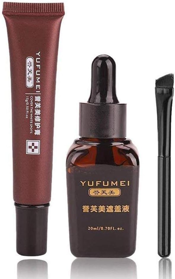 Concealer To Cover Tattoo/Scar/Birthmarks/Vitiligo, Professional Waterproof Tattoos Cover Up Makeup Concealer Set, Dark Spots Hiding Cream Kit
