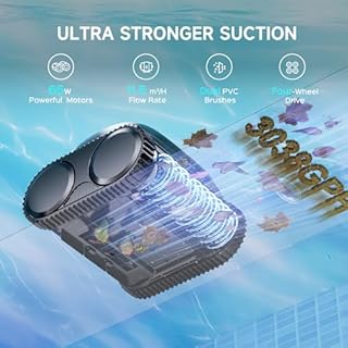 (2026 Upgrade) WYBOT C1 Pool Robot Vacuum for Inground Pools, 4-in-1 Cordless Robotic Pool Cleaner Lasts 150min, Triple-Motor up to 1,614 Sq.ft, Smart APP Support, Auto Wall & Waterline Cleaning