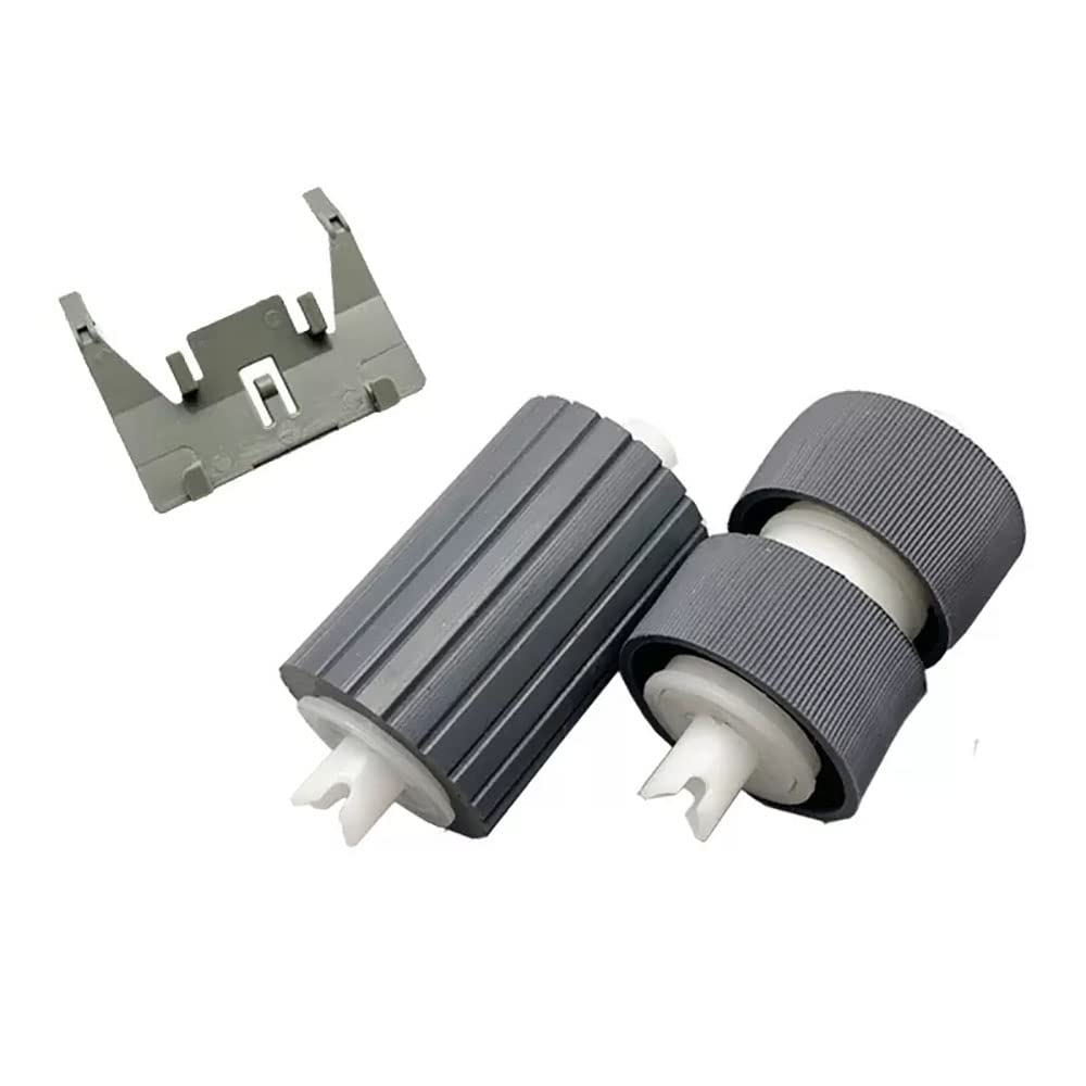 Scanner Pickup Feeder Roller Set Fit for Canon ImageFORMULA DR-C120 DR-C130 DR-C205 DR-C220 DR-2010C DR-2510C DR-2580C DR-3010C