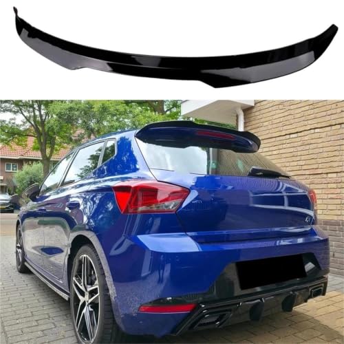 Becquet de toit Seat Ibiza MK5 2017-2024 en ABS noir pour hayon 5 portes - 2