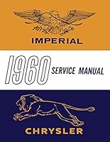 Chrysler Imperial 1960 Service Manual B004Q4EL4M Book Cover