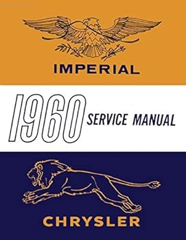 Paperback Chrysler Imperial 1960 Service Manual Book