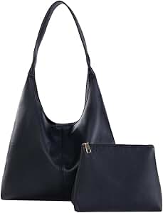 Slouchy Hobo Bags for Women Retro Vegan Leather Purse Luxury