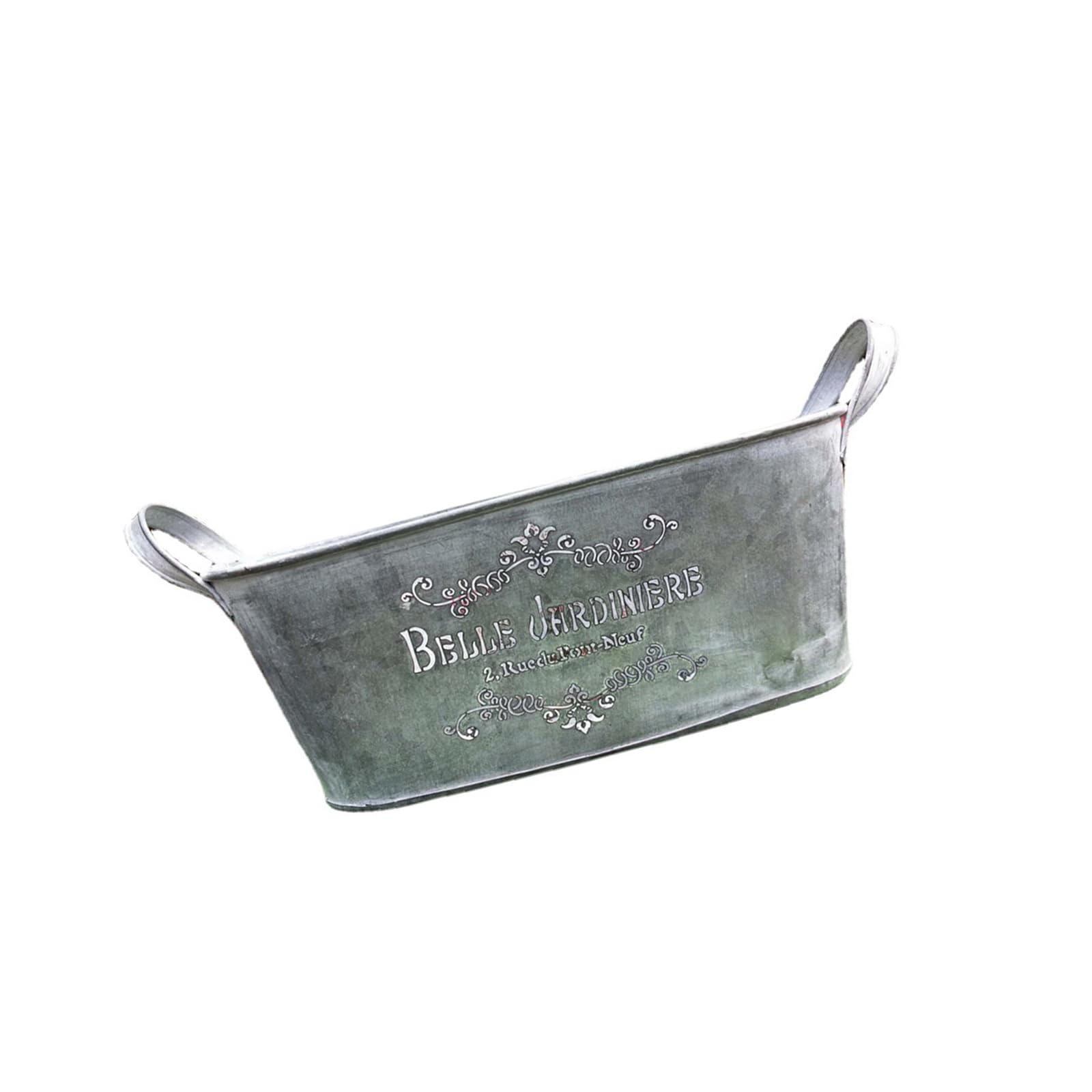 Woedpez Planter Vintage Garden Decoration Decorative Gift Metal Flowerpot for Balcony Living Room Bedroom Yard Vintage Metal Bucket