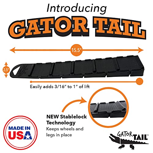 BBQ Butler Gator Tail - cuñas niveladoras para parrilla, 2 piezas miniatura 2