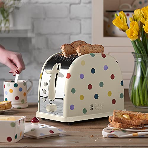 Russell Hobbs Emma Bridgewater Toaster, Polka Dot 2 Slice Toaster - Image 5