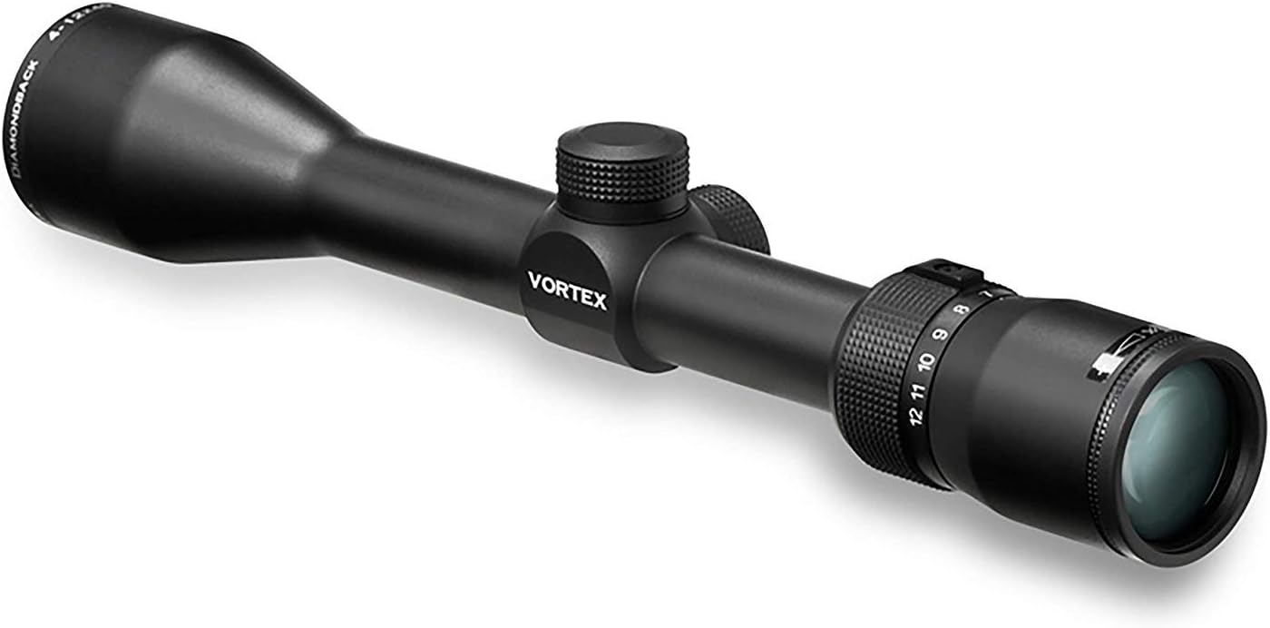 Vortex Optics Diamondback 4-12x40 Second Focal Plane Riflescope - Dead-Hold BDC Reticle (MOA) with Vortex Hat : Sports & Outdoors