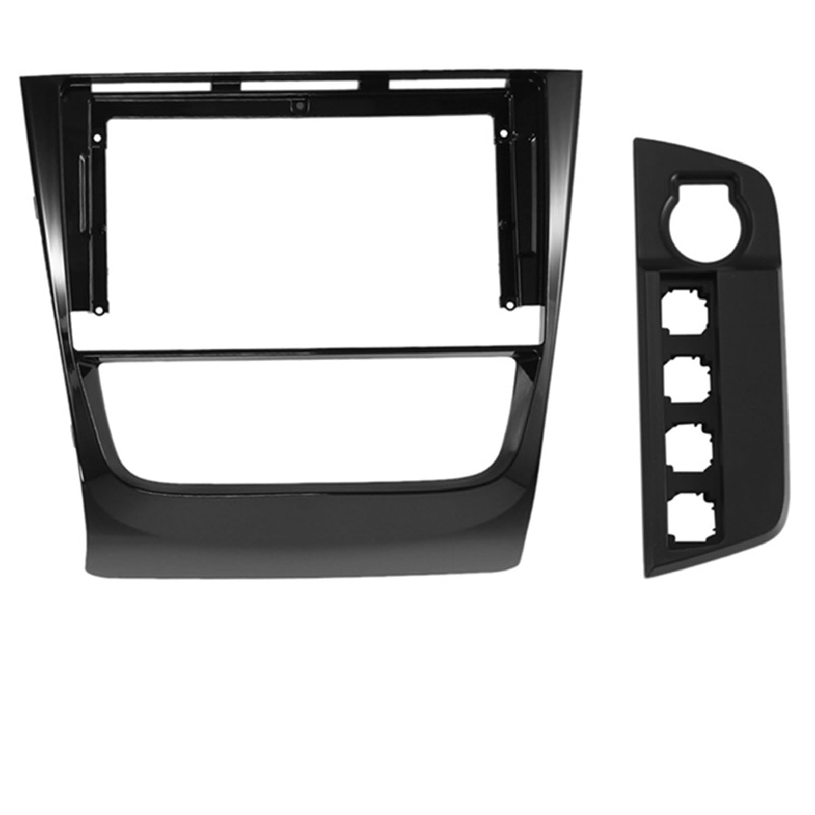 Cadre Radio Cadre Façade Adaptateur de Plaque de Cadre stéréo DVD, adapté pour VW Golf MK6/Voyage/Saveiro, autoradio Fascia