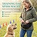 HUND IST KÖNIG Leckerlitasche für Hunde Leckerlis & Hundezubehör - Robuste Bauchtasche Hund - Futterbeutel Hunde mit Kotbeutelspender, Handyfach & Gurt für Flexileine