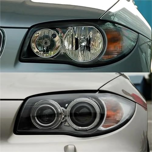 Coque voiture transparente pour phares BMW Série 1 E87 E81 usés - 3