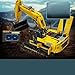 Mould King RC Excavator Building Set,13112 Digger Model with 6 Motors, Truck Construction Vehicle for Adults, STEM Engineering Toys(1,830Pieces)
