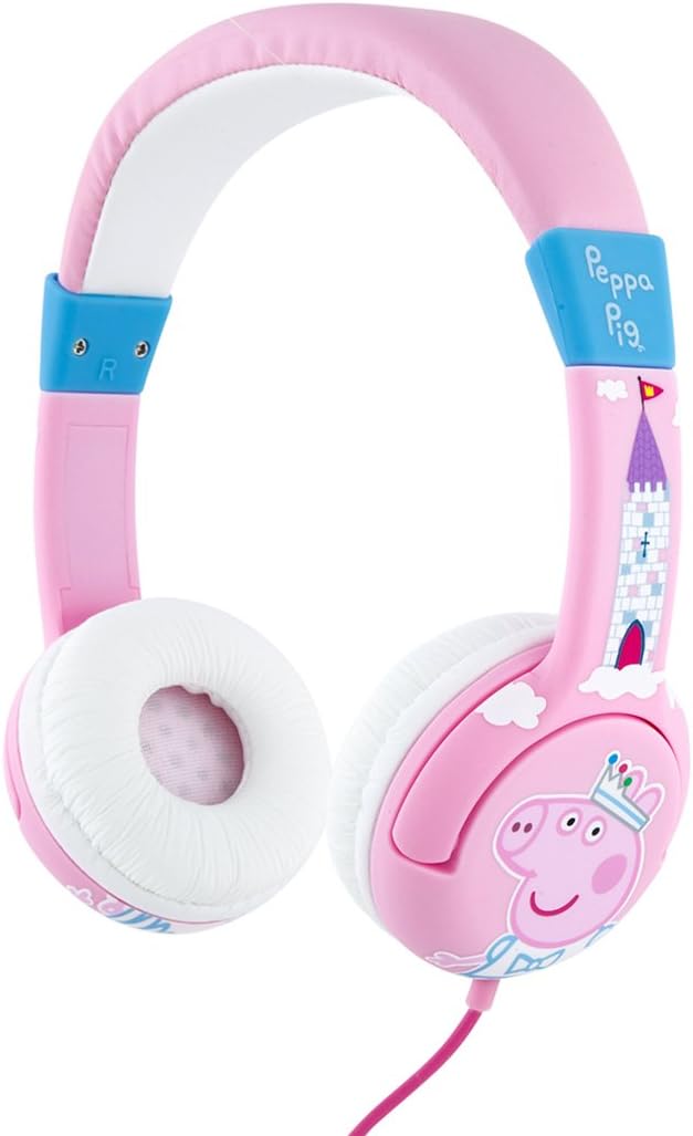 OTL Technologies PP0417D Junior Headphone Princess Peppa Pig Headphones – Pink/Red