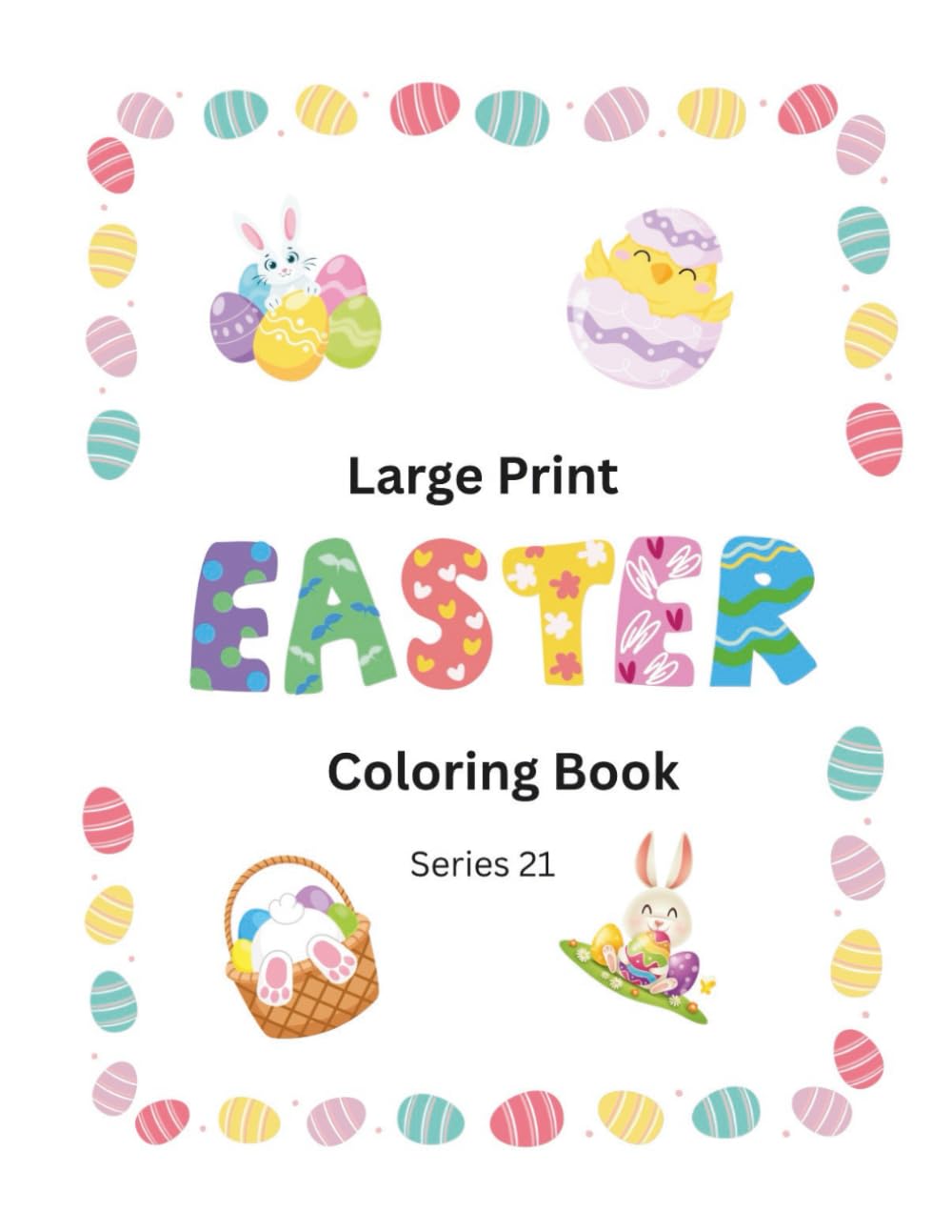Coloring Book: Hoppy Easter