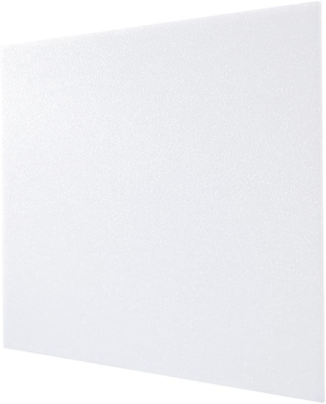 KSH Lighting Panel Acrylic Cover - 2x4 - KSH Frost - 2 ft. x 4 ft. - 5 Pack - Fluorescent Light Covers for Kitchen