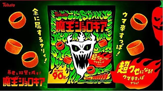 Amazon.co.jp: 【ウマ辛ポテトリングスナック】暴君ハバネロ（95g