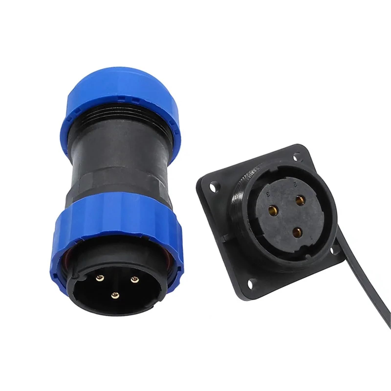 SP28 Wellrohrverbinder IP68 2pin 3/4/5/6/7/9/10/12/14/16/19/22/24/26Pin 1St(4P)