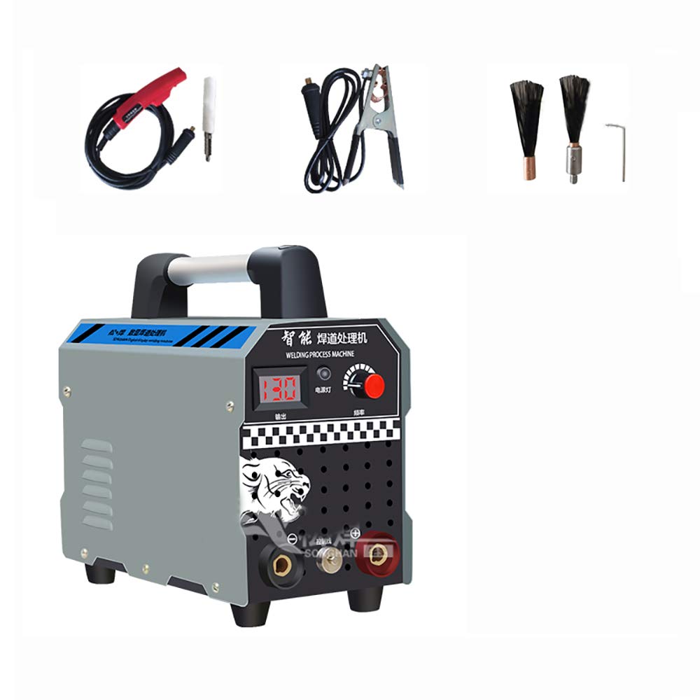 220V Stainless Steel Weld Bead Process Machine, Argon Arc Welding Spot Weld Cleaning Machine Electrolytic Polishing Machine(5M Cleaning Gun)