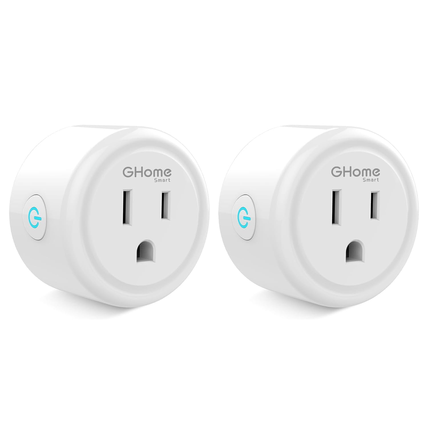 GHome Smart Plug Mini WiFi Smart Outlet Plug Works with Alexa and Google Home Timer Outlet with APP