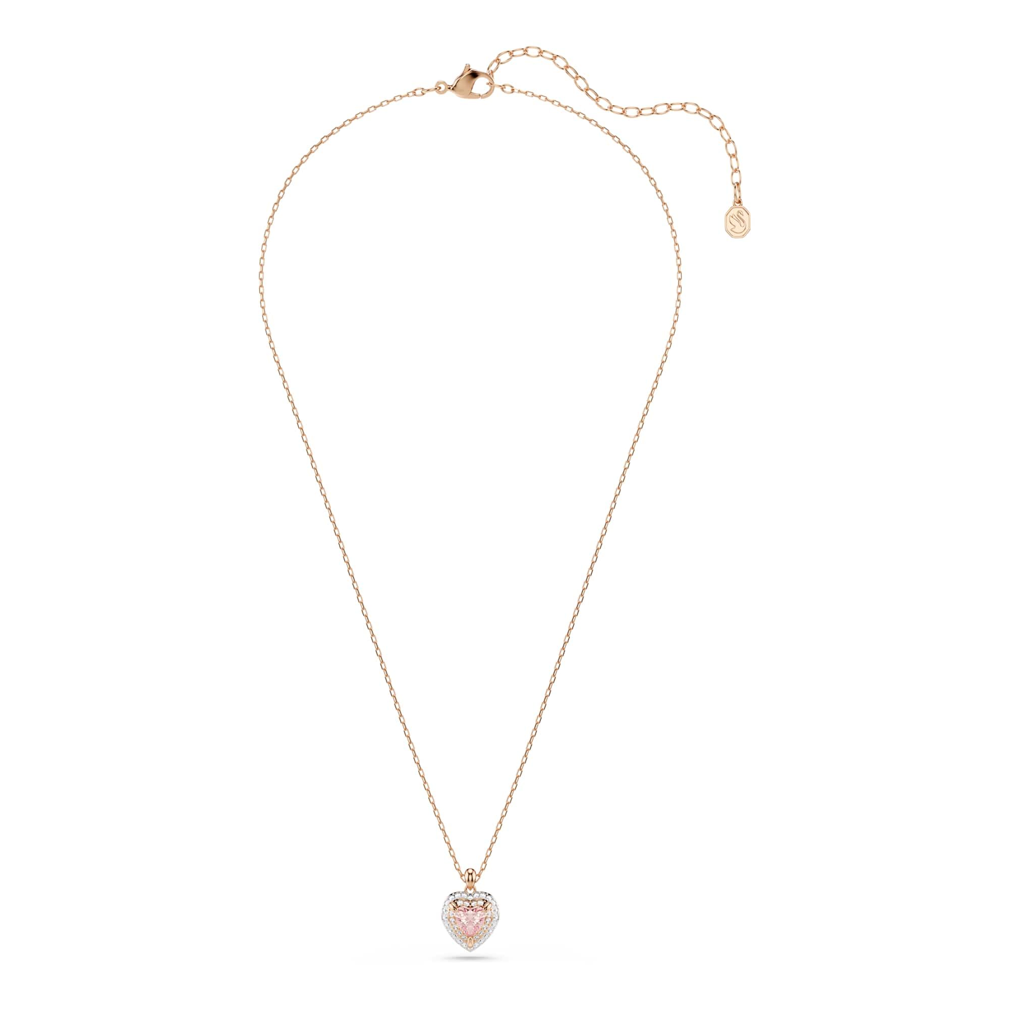 Swarovski One Collezione Ciondolo, Taglio a cuore, Pavé, Cuore