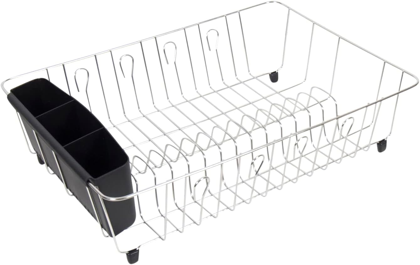 Rose Dish Rack - Stainless Steel - Never Rust
