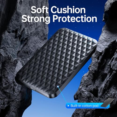 Image of 1TB Portable External Hard Disk Drive - External Storage Drive - USB 3.0 for PC Laptop Windows and Mac, External HDD. (Cube)