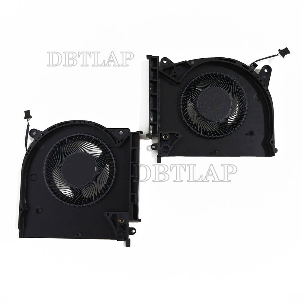 GPU + GPU Cooling Fan Compatible for Dell Alienware M15 R2 N18E Gaming Laptop 0X9FRW DFSCK324162A2P DFS2013121H0T FLHU 12V 1A