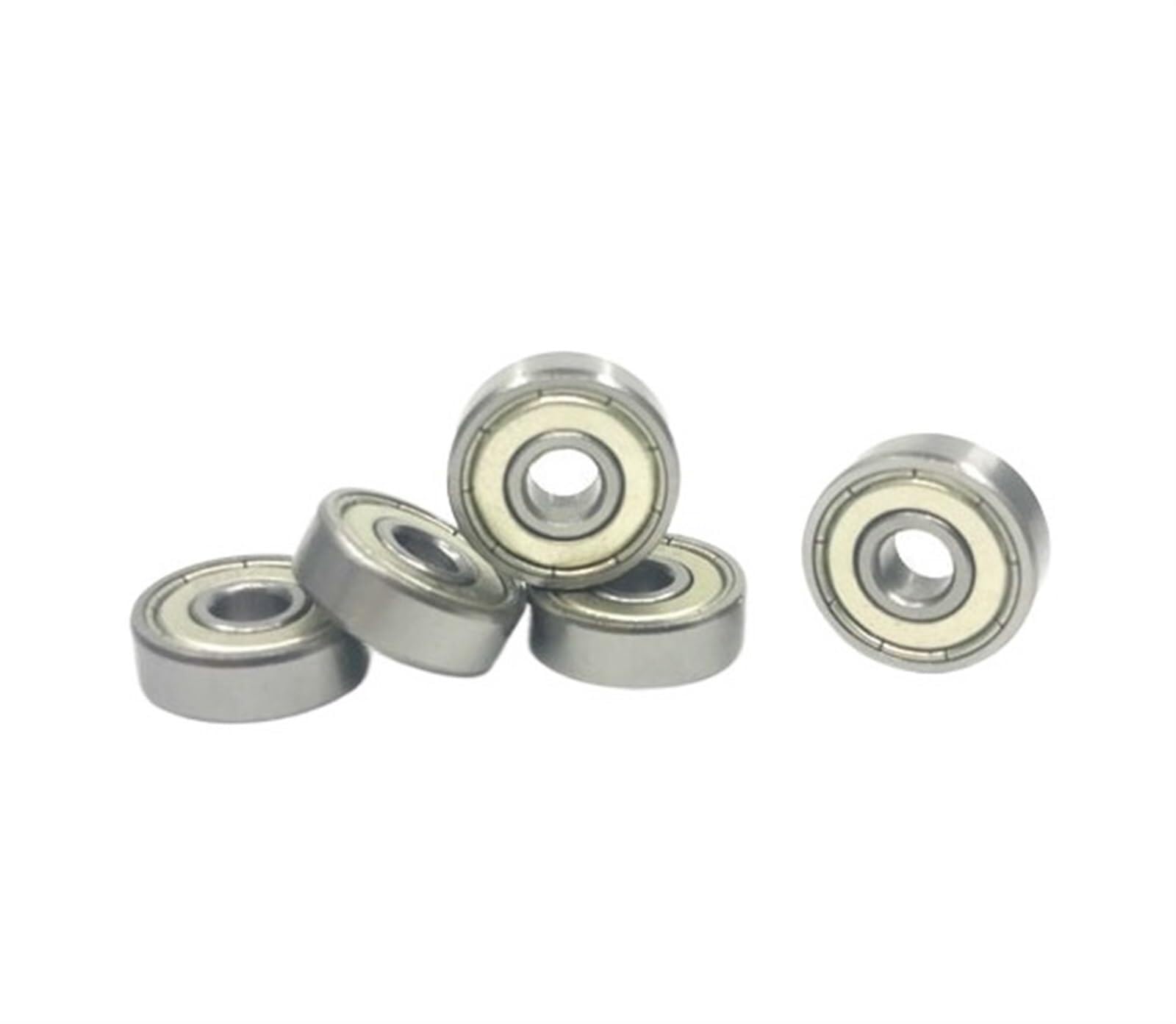 Uszczelka bimetaliczna tarcza mikro łożysko zwykłe 10 sztuk 627ZZ 7x22x7mm łożyska kulkowe miniaturowe(ABEC1)