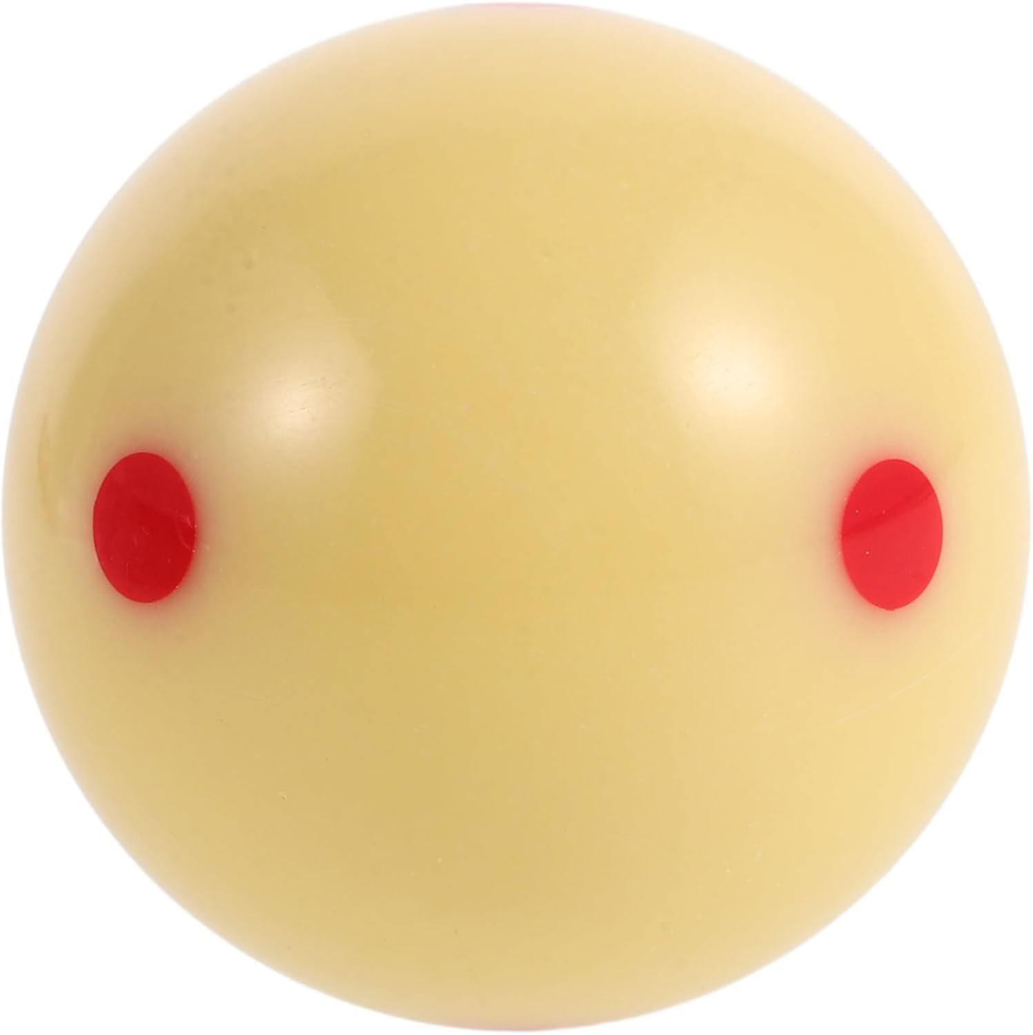 Reusable Resin Cue Ball for Pool Training White Billiard Ball with Colored Mark Versatile Practice Accessory for Skill Improvement Billiard Supplies and Drills