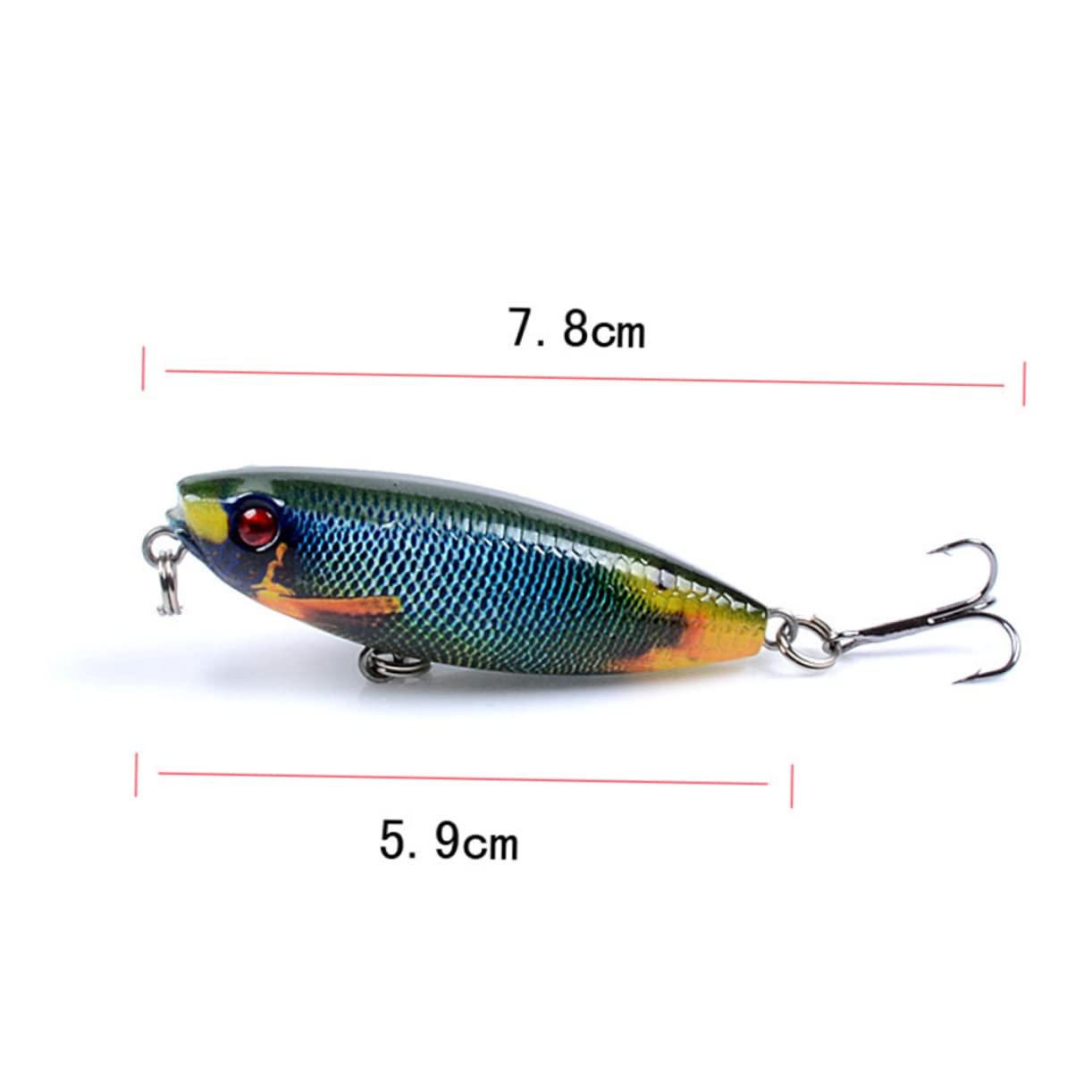 Appâts Durs Crayon Flottant Leurre De Basse Kit De Leurre De Pêche Matériel De Pêche Leurres De Basse Lys De Pêche Appâts Flottants Appâts Réalistes